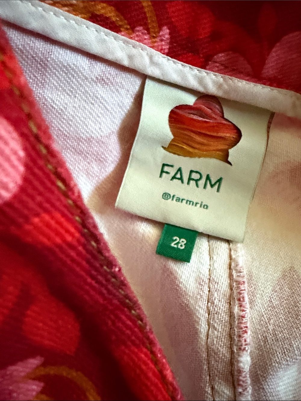 Farm Rio Romantic Orchard Pocket Shorts - Picture 6 of 8